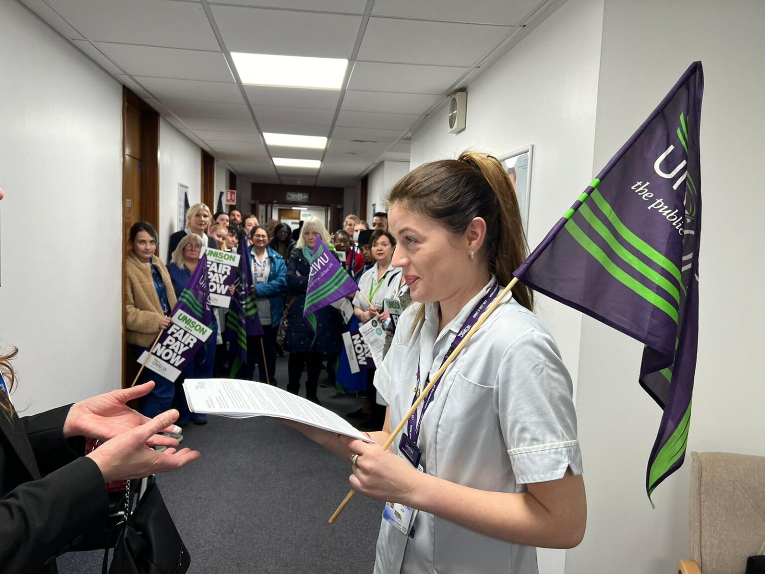 Leicester’s healthcare assistants demand fair pay deal Article, News